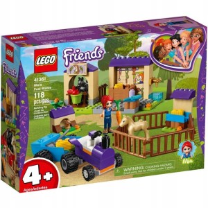 LEGO Friends 41361 Stajnia ze źrebakami Mii