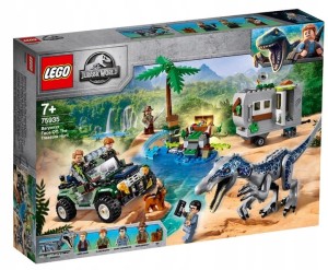 LEGO Jurassic World 75935 Starcie z barionyksem: poszukiwanie skarbów
