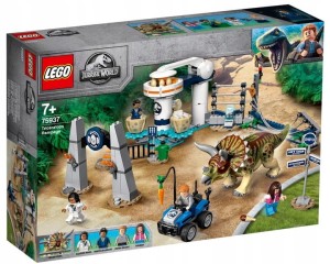 LEGO Jurassic World 75937 Atak triceratopsa