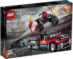LEGO Technic 42106 Furgonetka i motocykl kaskaderski