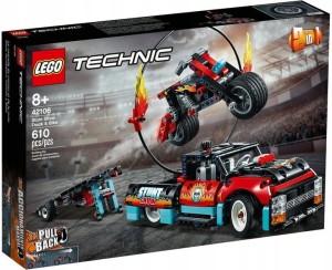 LEGO Technic 42106 Furgonetka i motocykl kaskaderski