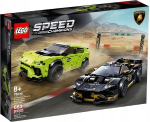 LEGO Speed Champions 76899 Lamborghini Urus ST-X i Lamborghini Huracán Super Trofeo EVO