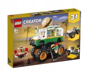 LEGO Creator 3 w 1 31104 Monster truck z burgerami