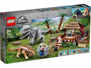 LEGO Jurassic World 75941 Indominus Rex kontra ankylozaur