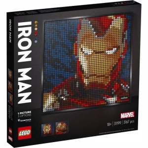 LEGO Art 31199 Iron Man z wytwórni Marvel Studios