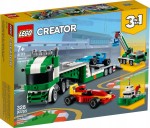 LEGO Creator 3 w 1 31113 Laweta z wyścigówkami