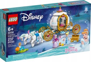 LEGO Disney 43192 Królewski powóz Kopciuszka