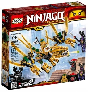 LEGO Ninjago 70666 Złoty Smok V29 