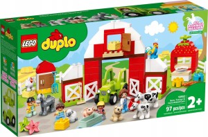 LEGO Duplo 10952 Stodoła, traktor i zwierzęta gospodarskie