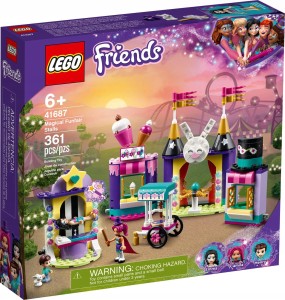 LEGO Friends 41687 Magiczne stoiska w wesołym miasteczku