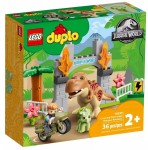 LEGO Duplo 10939 Ucieczka tyranozaura i triceratopsa