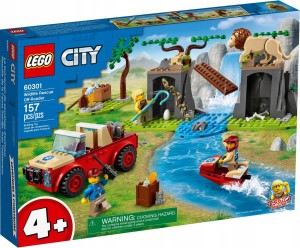LEGO City 60301 Terenówka ratowników dzikich zwierząt