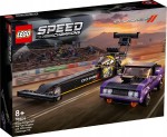 LEGO Speed Champions 76904 Mopar Dodge//SRT Top Fuel Dragster i 1970 Dodge Challenger T/A