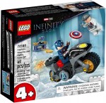 LEGO Super Heroes 76189 Kapitan Ameryka i pojedynek z Hydrą