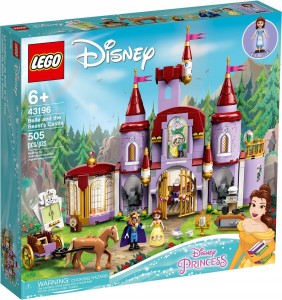 LEGO Disney 43196 Zamek Belli i Bestii