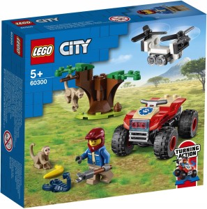 LEGO City 60300 Quad ratowników dzikich zwierząt