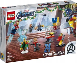 LEGO Super Heroes 76196 Avengers Kalendarz Adwentowy
