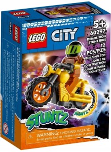 LEGO City 60297 Demolka na motocyklu kaskaderskim