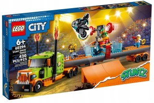 LEGO City 60294 Ciężarówka kaskaderska