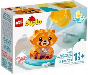 LEGO Duplo 10964 Zabawa w kąpieli: pływająca czerwona panda