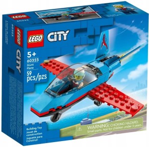 LEGO City 60323 Samolot kaskaderski