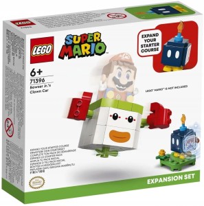 LEGO Super Mario 71396 Samochód klauna Bowsera Jr. - zestaw rozszerzający