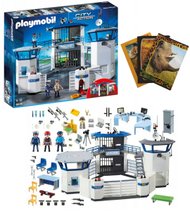 PLAYMOBIL 6919 KOMISARIAT POLICJI Z WIĘZIENIEM + GRATIS ZESZYT