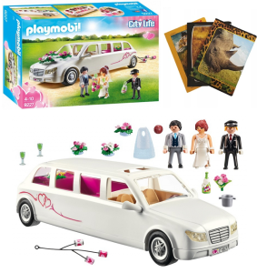 KLOCKI PLAYMOBIL CITY LIFE 9227 LIMUZYNA ŚLUBNA + GRATIS ZESZYT