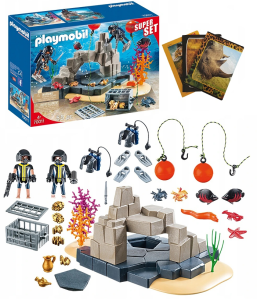 PLAYMOBIL 70011 AKCJA JEDNOSTKI PŁETWONURKÓW SET + GRATIS ZESZYT