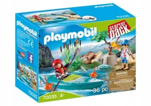 PLAYMOBIL 70035 StarterPack Kurs pływania kajakiem