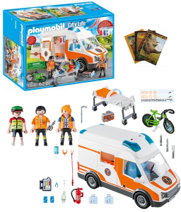PLAYMOBIL 70049 Karetka ze światłem i dźwiękiem + Gratis Zeszyt