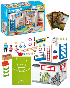 PLAYMOBIL 9454 SALA GIMNASTYCZNA + GRATIS ZESZYT