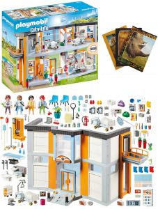 PLAYMOBIL 70190 DUŻY SZPITAL Z WYPOSAŻENIEM + GRATIS ZESZYT