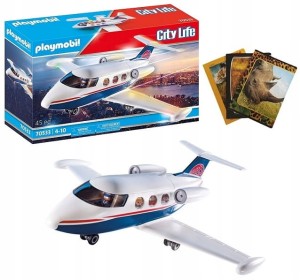 PLAYMOBIL 70533 PRYWATNY SAMOLOT + GRATIS ZESZYT!