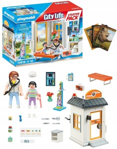 PLAYMOBIL 70818 STARTER PACK LEKARZ PEDIATRA + GRATIS ZESZYT