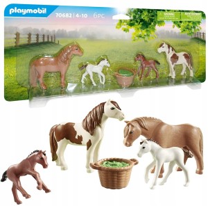 Playmobil Country 70682 2 Konie 2 Źrebaki Figurki