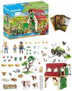 PLAYMOBIL GOSPODARSTWO ROLNE Z HODOWLĄ 70887 + GRATIS ZESZYT