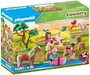 PLAYMOBIL COUNTRY URODZINY W STADNINIE 70997