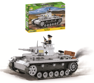 COBI SMALL ARMY 2523 PZKPFW III AUSF.E 475 KL.