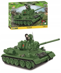 KLOCKI COBI 2542 RADZIECKI CZOŁG ŚREDNI T-34/85