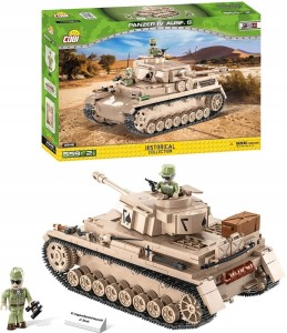 KLOCKI COBI 2546 NIEMIECKI CZOŁG PANZER IV AUSF.G