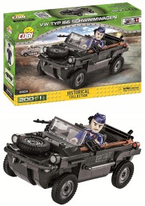 COBI 2403 NIEMIECKIE AUTO VW TYP 166 SCHWIMMWAGEN