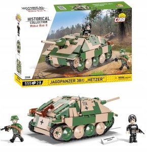 COBI 2558 DZIAŁO PANCERNE JAGDPANZER 38(t) HETZER