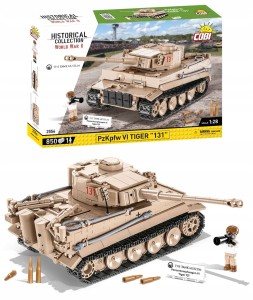 KLOCKI COBI 2556 CZOŁG TYGRYS PZKPFW VI TIGER 131