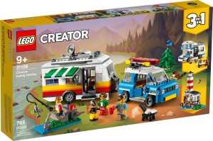 LEGO Creator 3 w 1 31108 Wakacyjny kemping z rodziną
