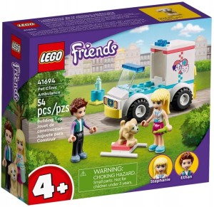 LEGO Friends 41694 Karetka kliniki dla zwierzątek