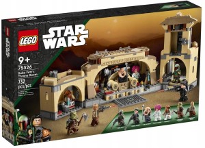 LEGO Star Wars 75326 Sala tronowa Boby Fetta