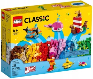 LEGO Classic 11018 Kreatywna oceaniczna zabawa
