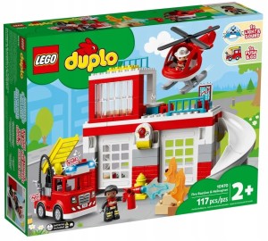LEGO Duplo 10970 Remiza strażacka i helikopter