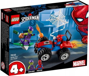 LEGO Super Heroes 76133 Spider Man Pościg smaochodowy